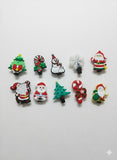 Limited edition - Pack of 10 christmas hairpins