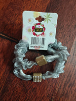 Pair of organza mini scrunchie