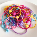 Pack of 50 everyday multicolour hair ties