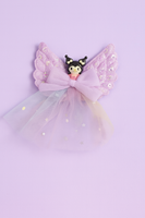Kuromi bows with wings