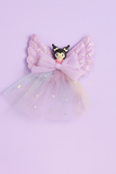 Kuromi bows with wings