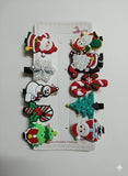 Limited edition - Pack of 10 christmas hairpins