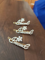 Blessed Pearl Flower Hair Pin