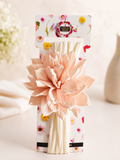 Soft cotton everyday baby headband large crush flower