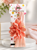 Soft cotton everyday baby headband large crush flower