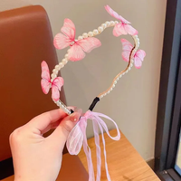 Ombre Butterfly Pearl Hairband