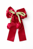 Large ribbon fascinator tulip bow