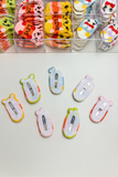 Pack of 5 crochet penguins and bears tictac pins