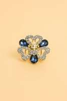 Crystals Daffodil small clutcher