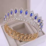 Faux gemstone crown (full head)