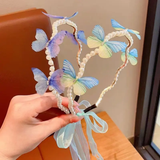 Ombre Butterfly Pearl Hairband