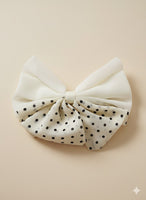Polka dots Bow Hair Clip
