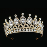 White stones tiara crown