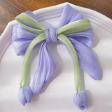 Large fascinator tulip bow