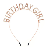 Free size Rhinestone birthday girl tiara with birthday sash