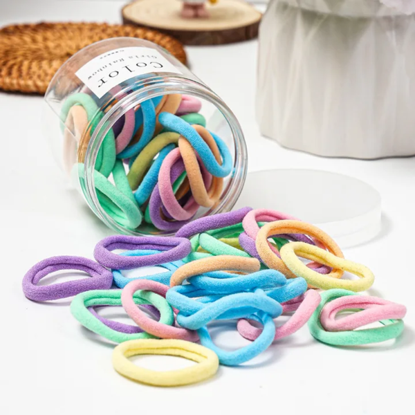 Pack of 50 everyday hair ties