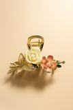 Rose flower and Butterfly medium clutcher