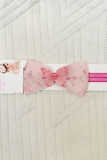 Soft cotton everyday baby headband Butterfly bow
