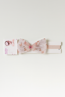 Soft cotton everyday baby headband Butterfly bow