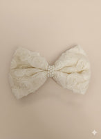 Rosette Bow Hair Clip