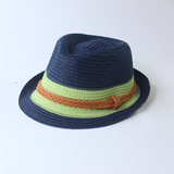 Solid beach derby hat for boys