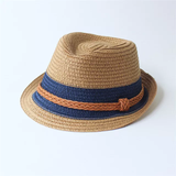 Solid beach derby hat for boys