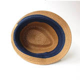 Solid beach derby hat for boys