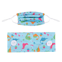 Childrens ears are too sensitive to have the mask strings pulling on them. Try our soft cotton headbands in cute kid friendly prints with buttons to hold their mask in place while they are out and about. No more strain on ears due to mask wearing! And no more tantrums for mask wearing!