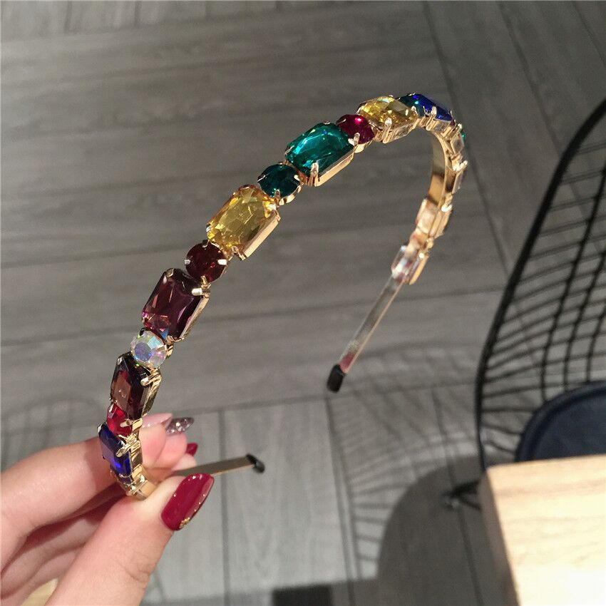 Gemstone embellished alice band