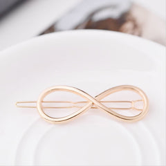 Golden shapes hairclip