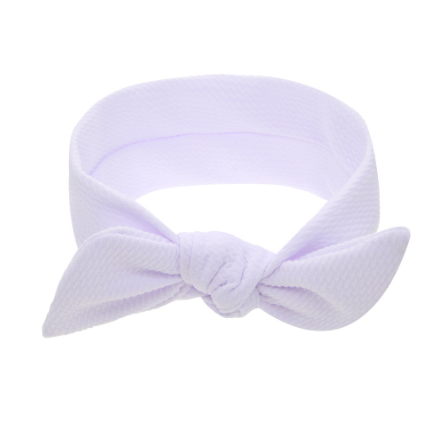 Textured soft cloth headband for babies