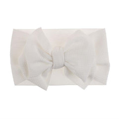 Super soft and stretchable broad cotton cloth band for babies with big knot bow detail